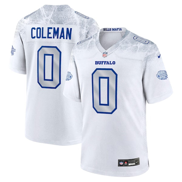 Keon Coleman Buffalo Bills Nike 2025 Rivalries Collection Game Jersey - White