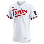 Minnesota Twins Nike Home Elite Jersey - White/Navy