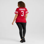 Mitch Wishnowsky San Francisco 49ers Nike Women's  Game Jersey -  Scarlet