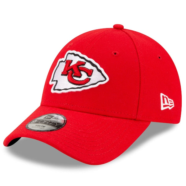 Kansas City Chiefs New Era Youth League 9FORTY Adjustable Hat - Red