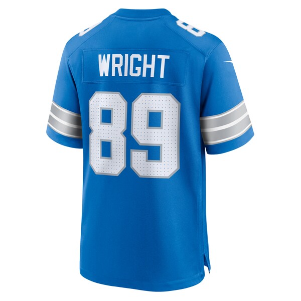 Brock Wright Detroit Lions Nike Team Game Jersey -  Blue