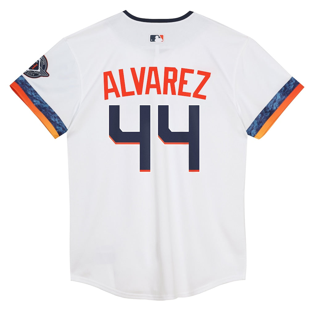 Yordan Alvarez Houston Astros Nike Preschool 2025 City Connect Limited Player Jersey - White