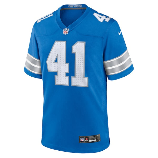 James Houston Detroit Lions Nike Team Game Jersey -  Blue