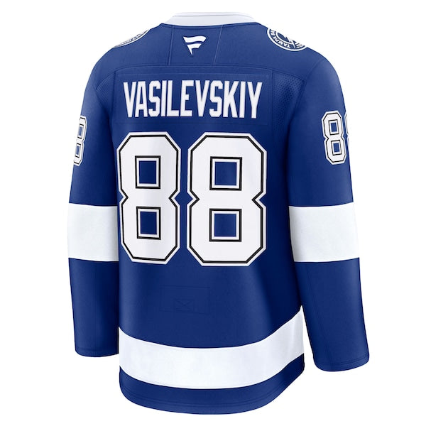 Andrei Vasilevskiy Tampa Bay Lightning  Home Premium Jersey - Blue/Black