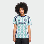 New England Revolution adidas Women's 2025 Eastern White Pine x Flag of New England Replica Jersey - White