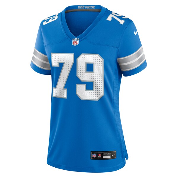 John Cominsky Detroit Lions Nike Women's Team Game Jersey -  Blue