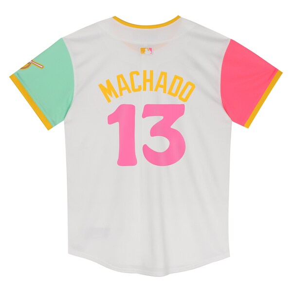 Manny Machado San Diego Padres Nike Preschool City Connect Limited Player Jersey - White