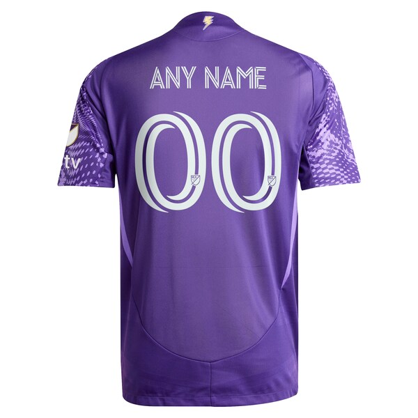 Orlando City SC adidas 2025 Perfect Storm Authentic Custom Jersey - Purple
