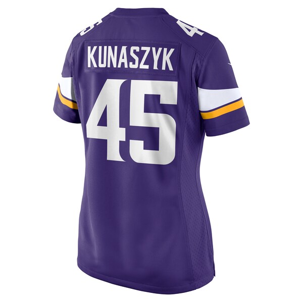 Jordan Kunaszyk Minnesota Vikings Nike Women's  Game Jersey -  Purple