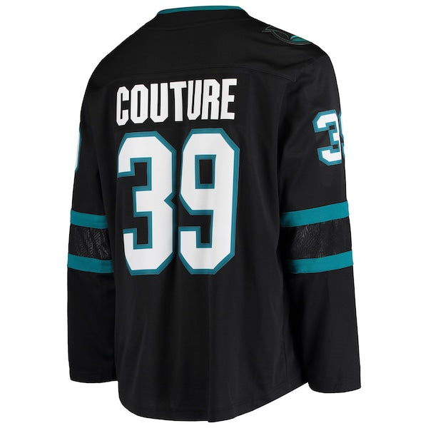 Logan Couture San Jose Sharks  Alternate Breakaway Jersey - Black