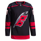 Carolina Hurricanes adidas  Home  Primegreen Authentic Custom Jersey - Black