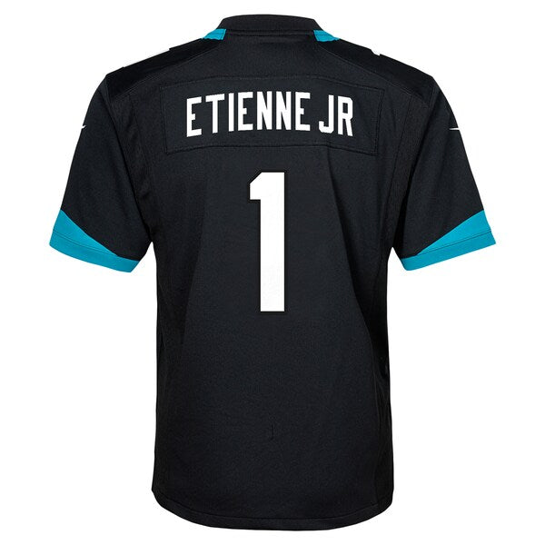 Travis Etienne Jacksonville Jaguars Nike Youth Alternate Player Game Jersey - Black