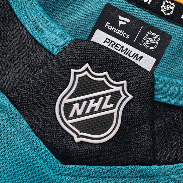 San Jose Sharks  Home Premium Custom Jersey - Teal