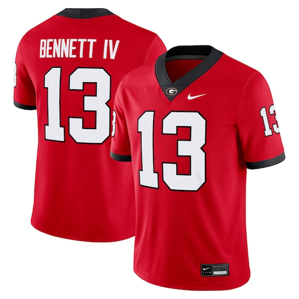 Stetson Bennett Georgia Bulldogs Nike Player Game Jersey - Red