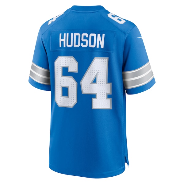 Bryan Hudson Detroit Lions Nike Game Jersey -  Blue
