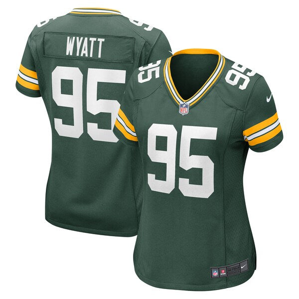 Devonte Wyatt Green Bay Packers Nike Women's Player Game Jersey - Green