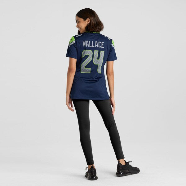K'Von Wallace Seattle Seahawks Nike Women's Team Game Jersey -  College Navy