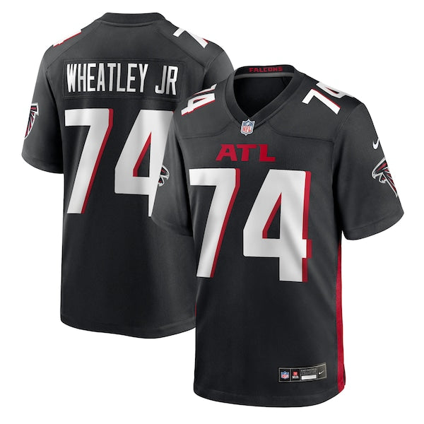 Tyrone Wheatley Jr Atlanta Falcons Nike Team Game Jersey -  Black