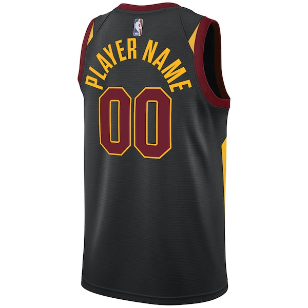 Cleveland Cavaliers Nike Swingman Custom Jersey Black - Statement Edition