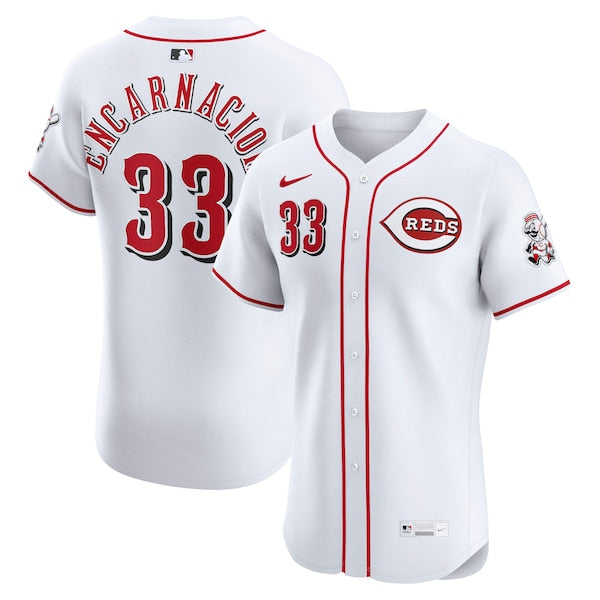 Christian Encarnacion-Strand Cincinnati Reds Nike Home Elite Jersey - White