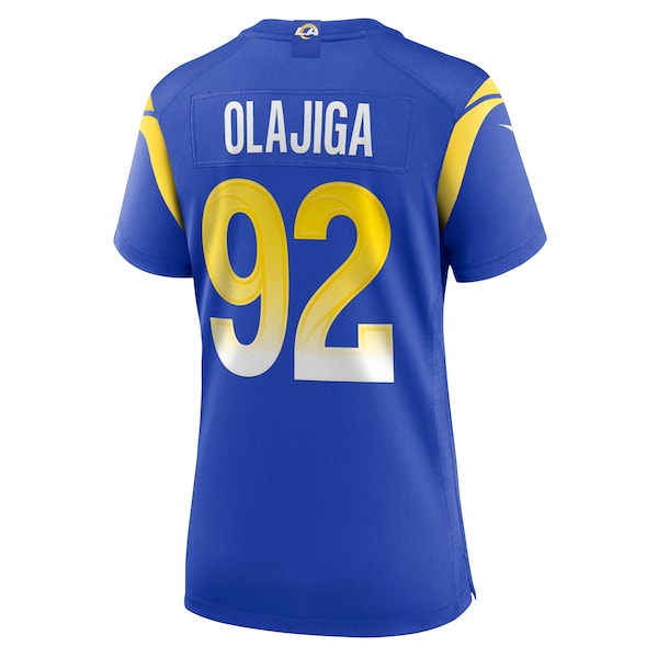 David Olajiga Los Angeles Rams Nike Women's Team Game Jersey -  Royal