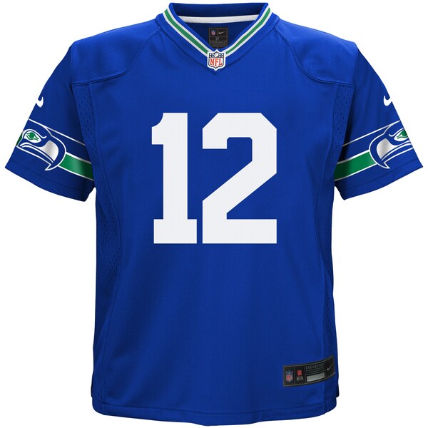 12th Fan Seattle Seahawks Nike Toddler Game Jersey - Royal