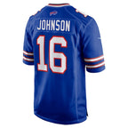 Xavier Johnson Buffalo Bills Nike Game Jersey -  Royal