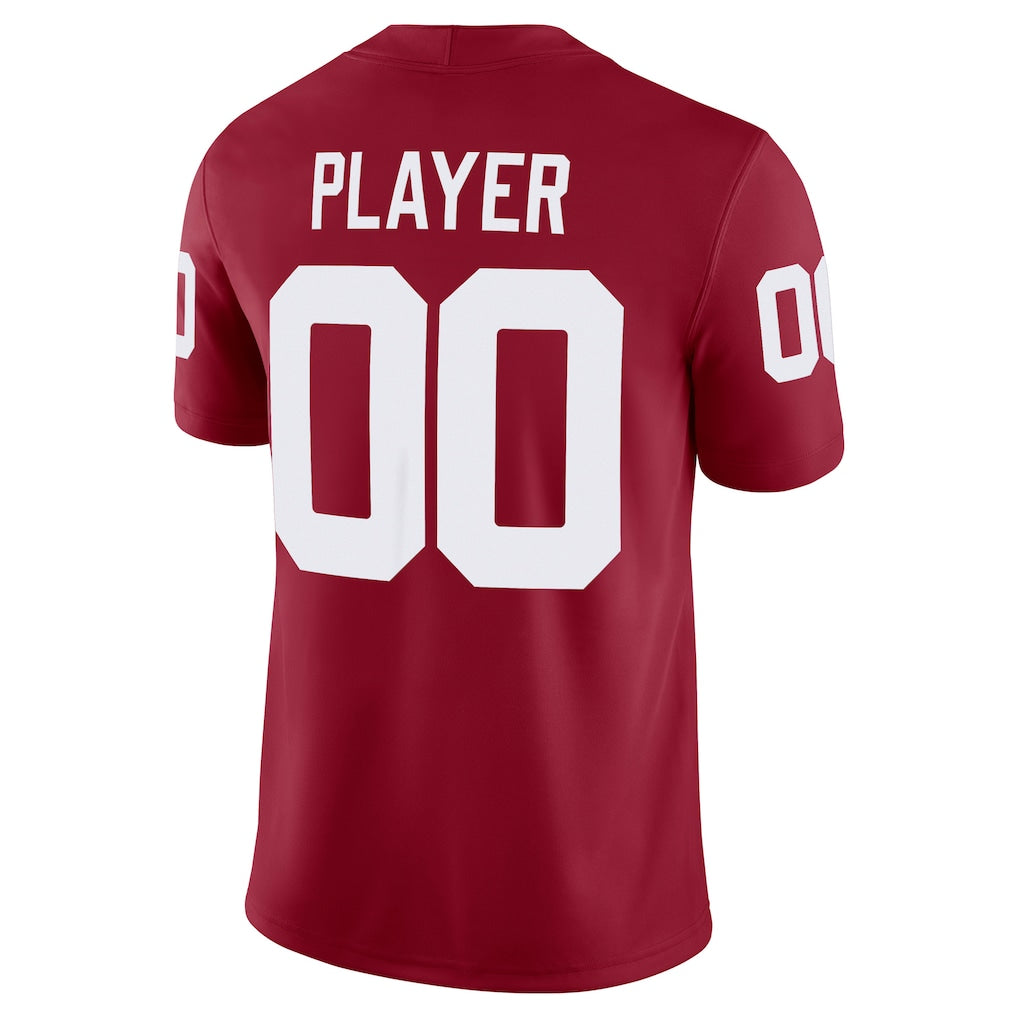 Oklahoma Sooners Jordan Brand NIL Pick-A-Player Football Replica Jersey - Crimson