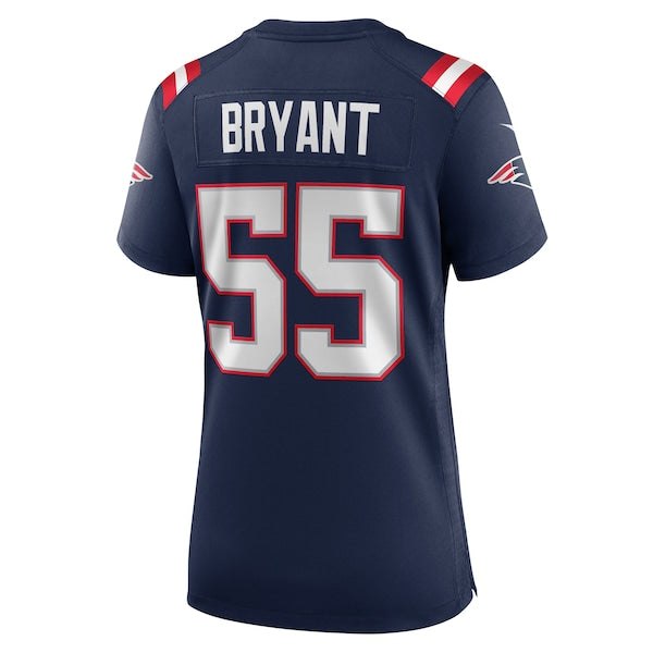 Marcus Bryant New England Patriots Nike Women's Team Game Jersey -  Navy
