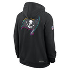 Tampa Bay Buccaneers Nike 2025 NFL Crucial Catch Sideline Standard Issue Dri-FIT Hoodie - Black