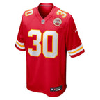 Brashard Smith Kansas City Chiefs Nike Team Game Jersey -  Red