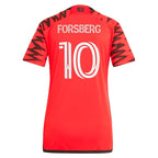 Emil Forsberg New York Red Bulls adidas Women's 2024 Legacy Replica Player Jersey – Red