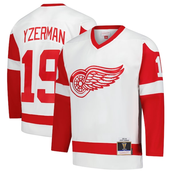 Steve Yzerman Detroit Red Wings  Power Play Jersey - White