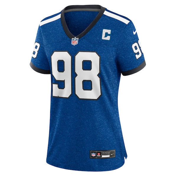 Tony Siragusa Indianapolis Colts Nike Women's Indiana Nights Alternate Game Jersey - Royal/Royal