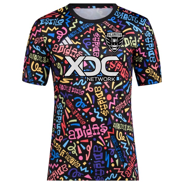 D.C. United adidas 2024 Hispanic Heritage Pre-Match Top - Black