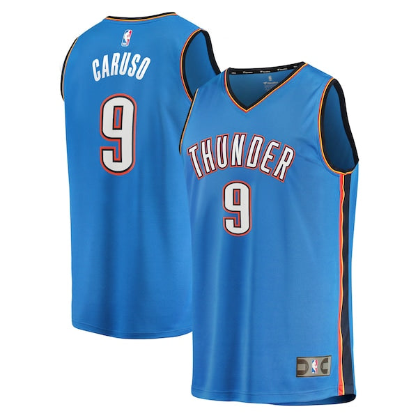 Alex Caruso Oklahoma City Thunder  Youth Fast Break Replica Player Jersey - Icon Edition - Blue