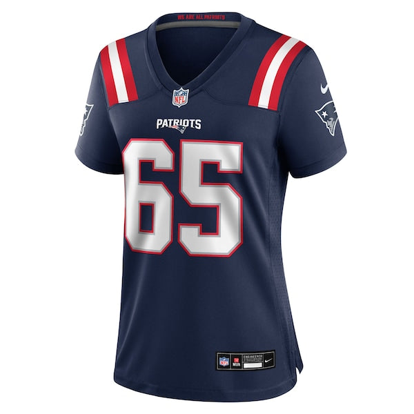 Garrett Bradbury New England Patriots Nike Women's Team Game Jersey -  Navy