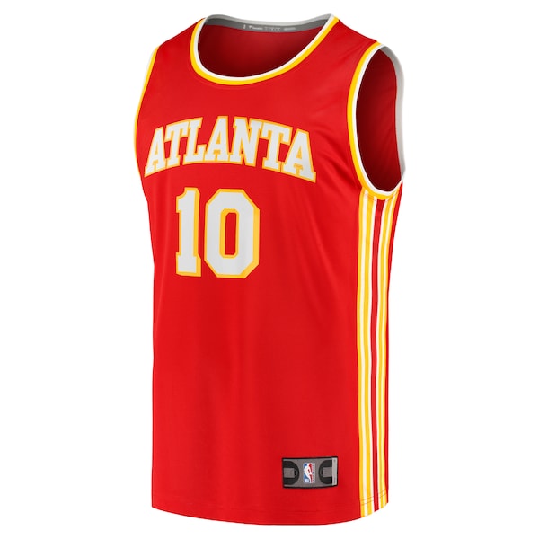 Zaccharie Risacher Atlanta Hawks  Youth 2024 NBA Draft Fast Break Player Jersey - Icon Edition - Red