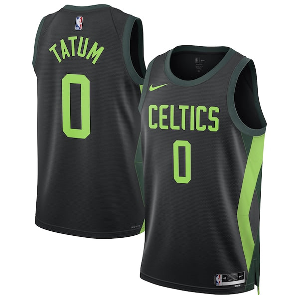 Jayson Tatum Boston Celtics Nike Unisex 2024/25 Swingman Player Jersey - City Edition - Black