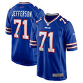 Quinton Jefferson Buffalo Bills Nike  Game Jersey -  Royal