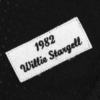 Willie Stargell Pittsburgh Pirates 1982 Authentic Cooperstown Collection Mesh Batting Practice Jersey - Black