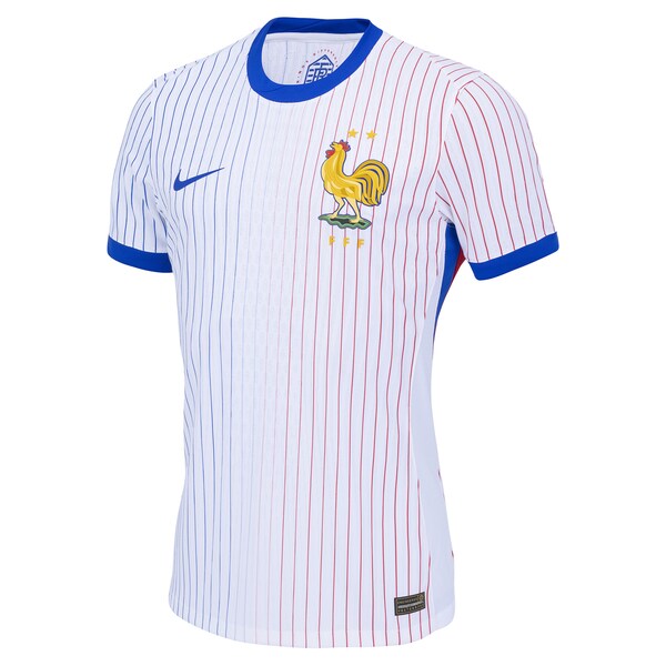 France National Team Nike 2024 Away Authentic Blank Jersey - White
