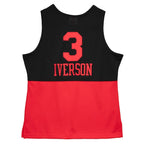 Allen Iverson Philadelphia 76ers 2003/04 Hardwood Classics Reload 2.0 Swingman Jersey - Black