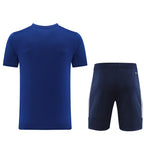 Adidas Short Sleeve Training Jersey Set - AD05- Dark Blue
