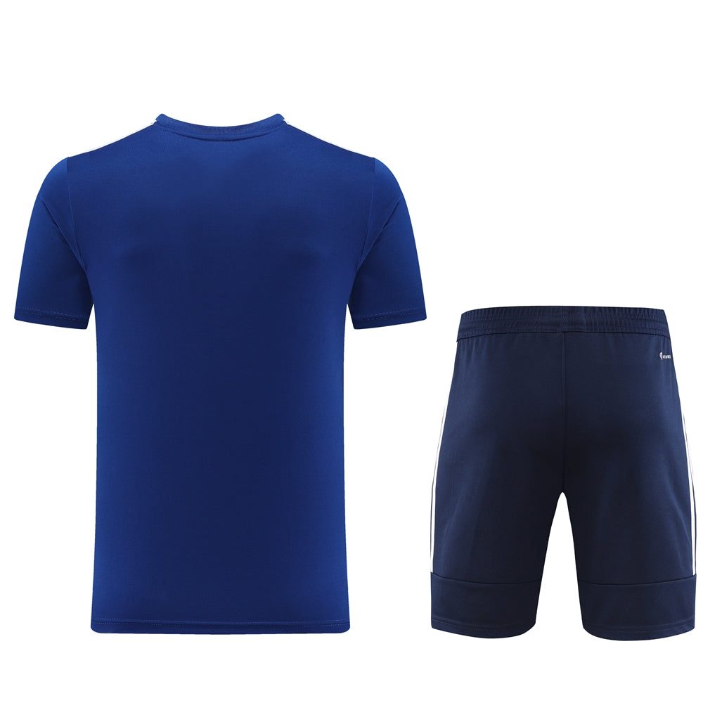 Adidas Short Sleeve Training Jersey Set - AD05- Dark Blue