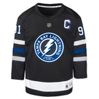 Steven Stamkos Tampa Bay Lightning Youth Alternate Replica Player Jersey - Black