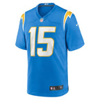 Ladd McConkey Los Angeles Chargers Nike Youth Team Game Jersey - Powder Blue