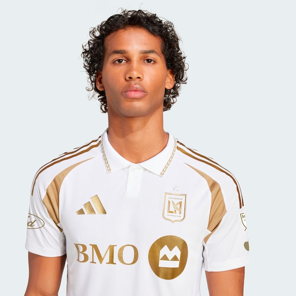 LAFC adidas 2025 Secondary Authentic Jersey - White