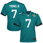 Brian Thomas Jr. Jacksonville Jaguars Nike Youth Team Game Jersey - Teal
