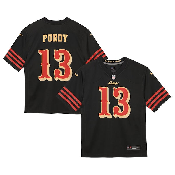 Brock Purdy San Francisco 49ers Nike Toddler 2025 Rivalries Collection Game Jersey - Black